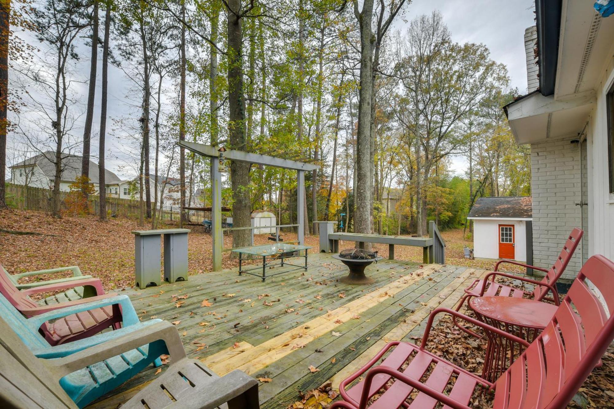 Serene Family Home With Deck In Knightdale! Extérieur photo